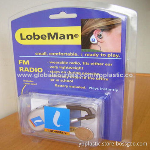 Clamshell Package for Earphone